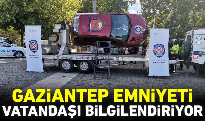 Gaziantep Emniyeti vatandaşı bilgilendiriyor