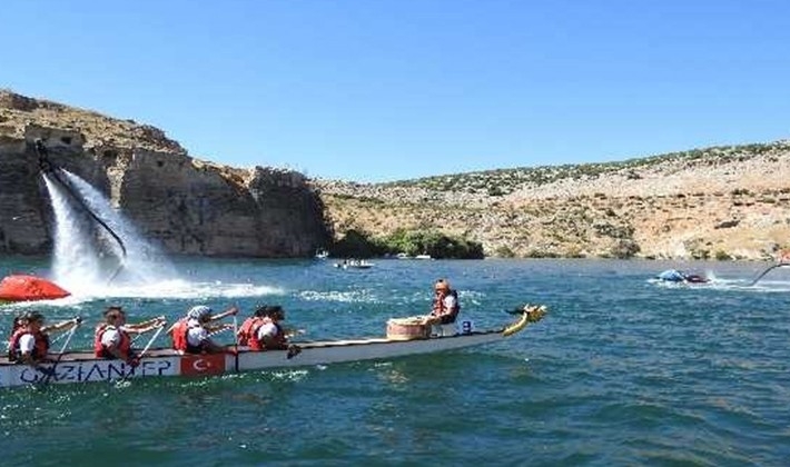 4'üncü uluslararası Rumkale Su Sporları Festivali başladı