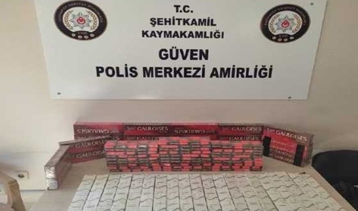 37 bin paket kaçak sigara yakalandı