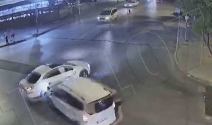 Gaziantep'te meydana gelen kazalar kameralara yansıdı