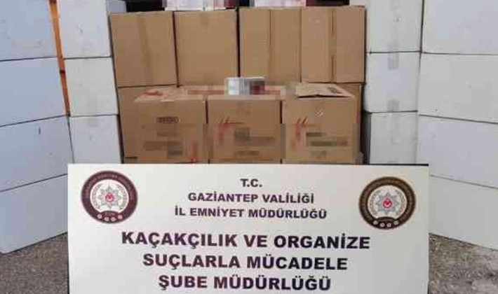 229 bin 800 kaçak makaron ele geçirildi