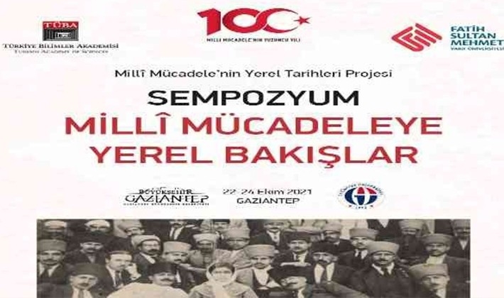 Gaziantep Milli Mücadele sempozyumu için gün sayıyor