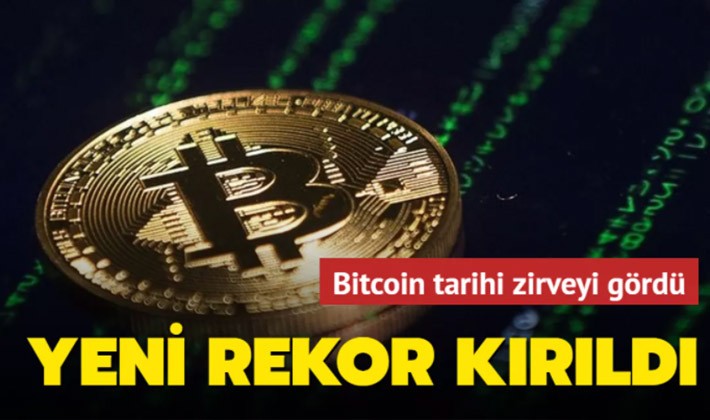 Bitcoin tarihi zirveyi gördü... Yeni rekor kırıldı