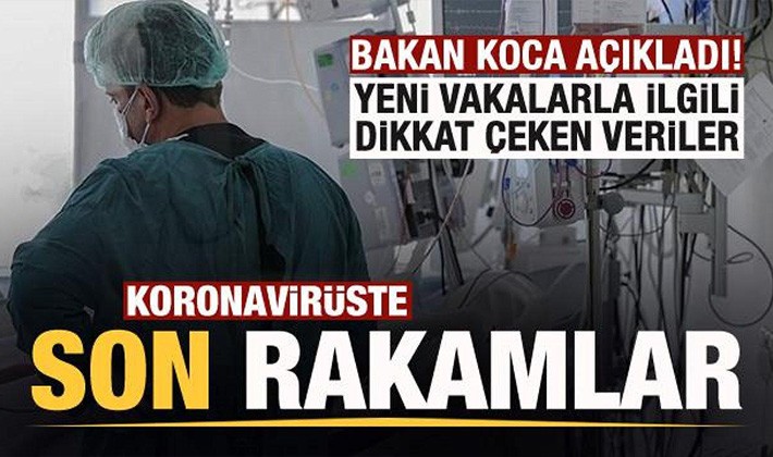 22 Ekim koronavirüs tablosu açıklandı!