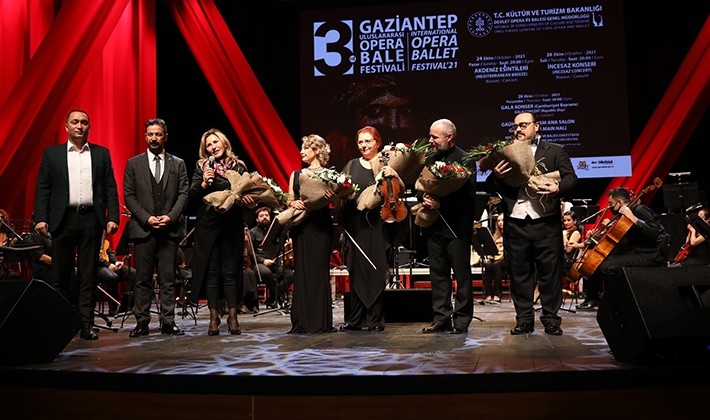 3’ÜNCÜ ULUSLARARASI GAZİANTEP OPERA VE BALE FESTİVALİ BAŞLADI