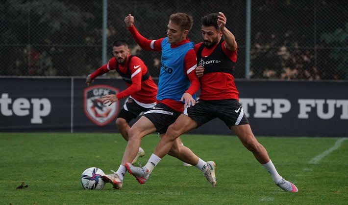 Gaziantep FK, Galatasaray maçı hazırlıklarına başladı