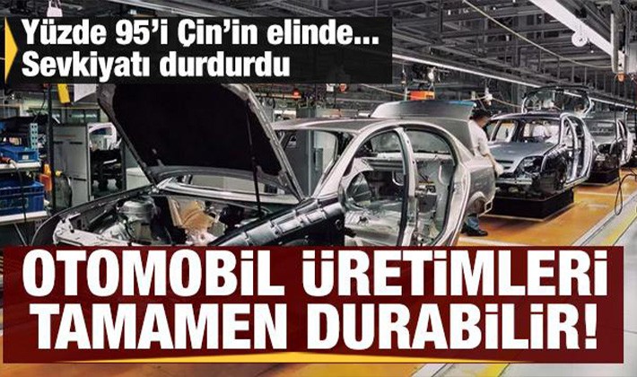 Dünyada otomobil üretimi tamamen durabilir