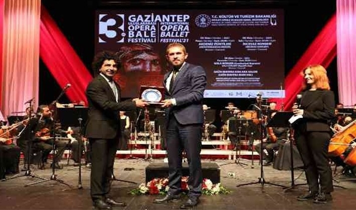 Uluslararası opera ve bale festivali gala konseri yapıldı