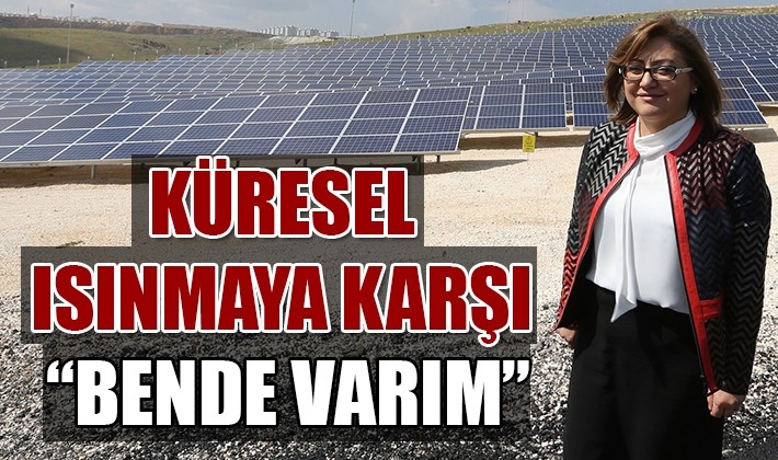 Küresel ısınmaya karşı "BENDE VARIM"