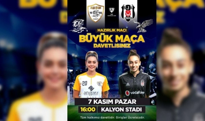 ALG Spor hazırlık maçında Beşiktaş'ı konuk edecek