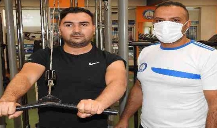 Spor yaparak felci yendi