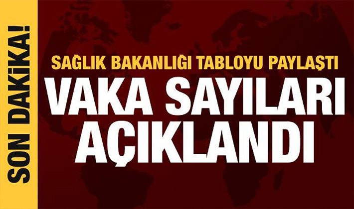 10 Kasım koronavirüs tablosu açıklandı!