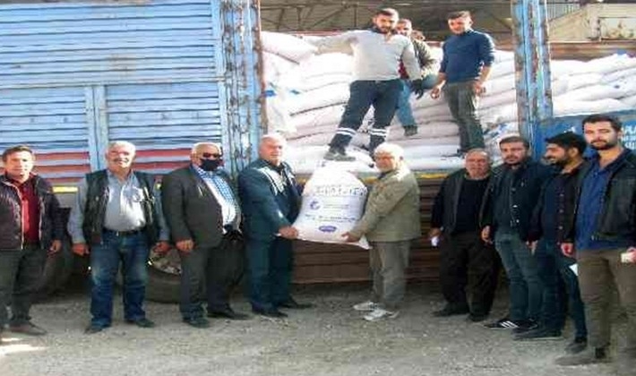 Gaziantep Büyükşehir'den çiftçiye buğday tohumu