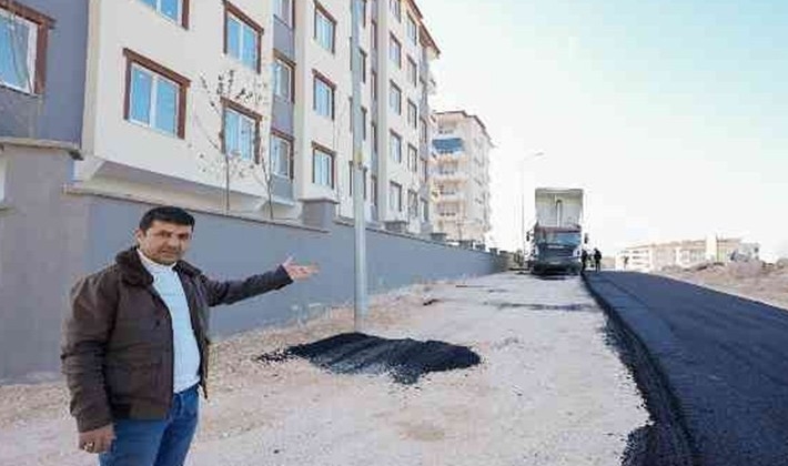 Beykent Mahallesi'nde asfalt çalışmaları başladı