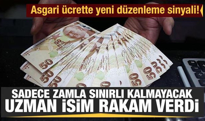 Asgari ücrette yeni düzenleme sinyali