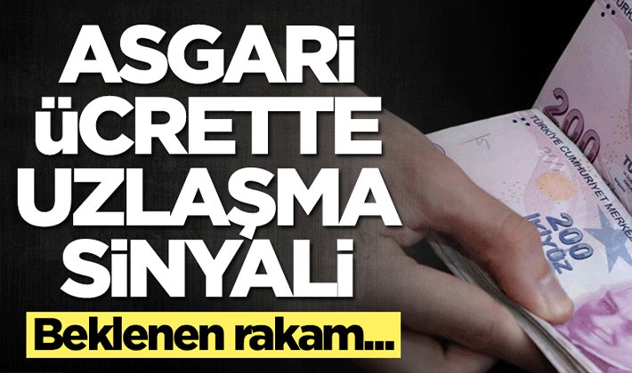 Asgari ücrette uzlaşma sinyali! Beklenen rakam...