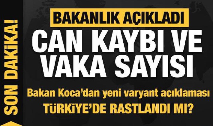 27 Kasım koronavirüs tablosu açıklandı!