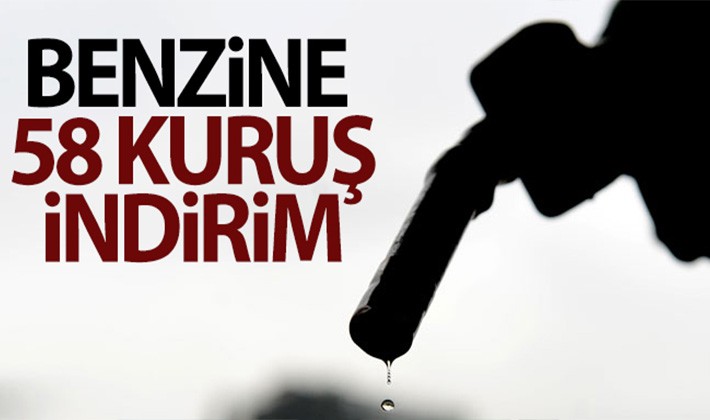 Benzine 58 kuruş indirim geldi