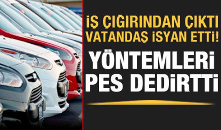 Otomobil bayileri sıfır araçları otoparklarda saklıyor!