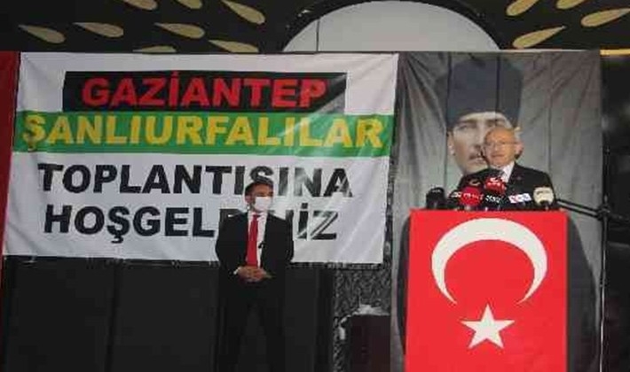 Kılıçdaroğlu, Gaziantep'te Şanlıurfalılarla buluştu