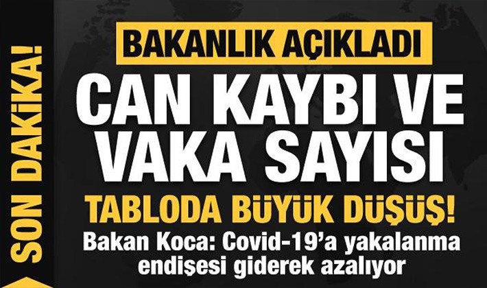 10 Aralık koronavirüs tablosu açıklandı! Büyük düşüş