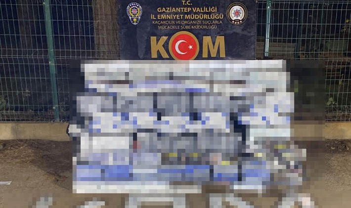 17 bin 130 paket kaçak sigara ele geçirildi