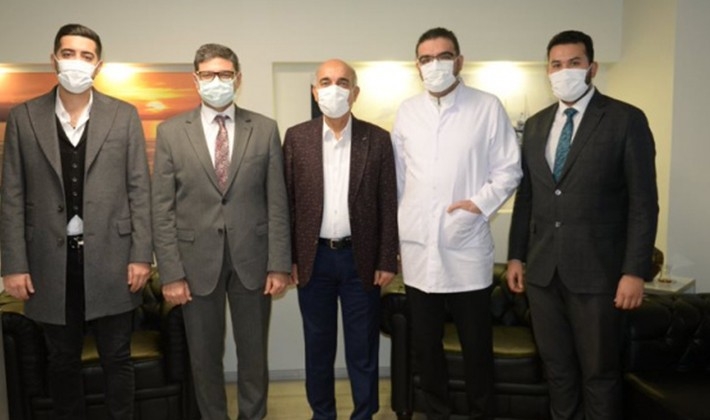Irak Başkonsolosu Majeed'den Hatem Hastanesine ziyaret