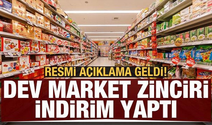 İndirim çağrılarına ilk yanıt veren Şok Market oldu