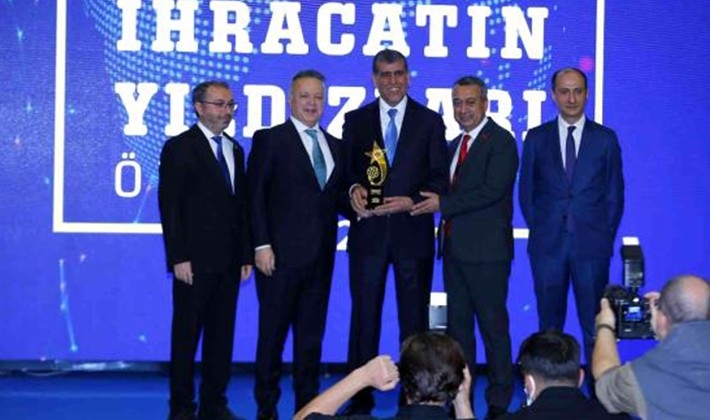 Türkiye sektör şampiyonu Altunkaya'ya , "İhracatın Yıldızı" ödülü