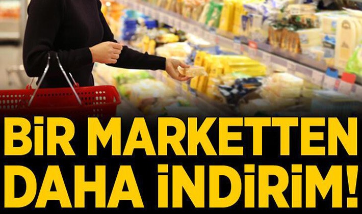 Marketlerde fiyatlar gerilmeye başladı