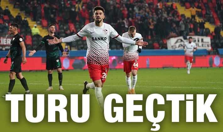 Gaziantep FK turu geçti