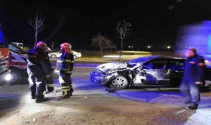 Kontrolsüz çıkış kazaya neden oldu: 5 yaralı