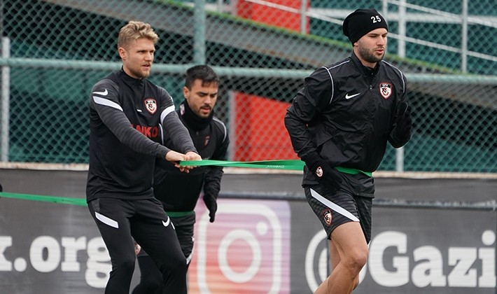 Gaziantep FK, Karagümrük maçı hazırlıklarını sürdürüyor