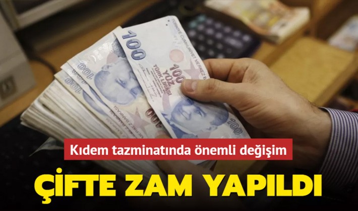 Kıdem tazminatında önemli değişiklik