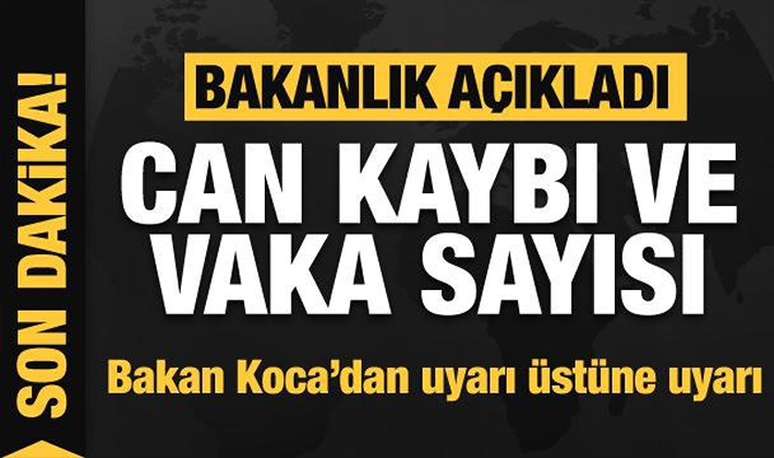 10 Ocak koronavirüs tablosu açıklandı!