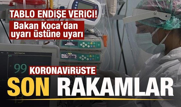 13 Ocak koronavirüs tablosu açıklandı!