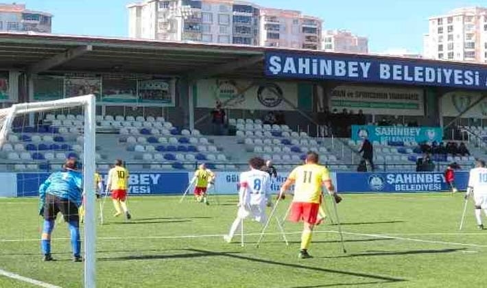 Şahinbey Ampute kendi evinde galip: 2-0