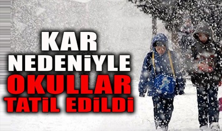 Gaziantep'te okullar 1 gün daha tatil edildi