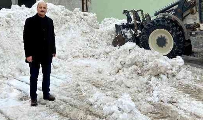 Belediye Başkanı Doğru'dan kar mesajı