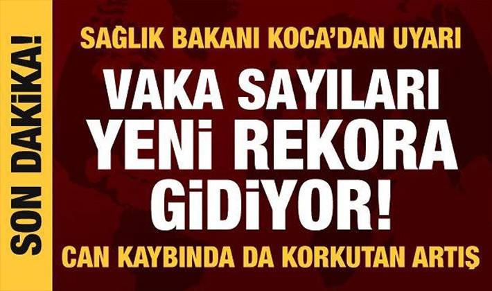 26 Ocak koronavirüs tablosu açıklandı!