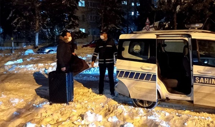 Şahinbey Belediyesi vatandaşların yardımına koştu