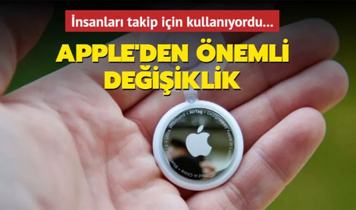 Apple'den önemli değişiklik