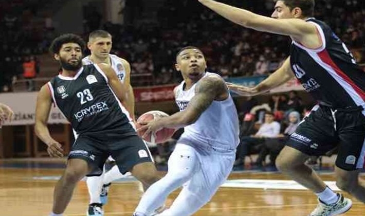 ING Basketbol Süper Ligi: Gaziantep Basketbol: 82 - Beşiktaş: 77