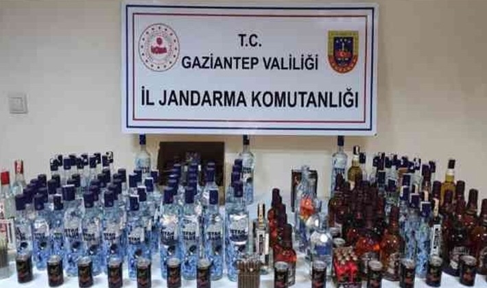 135 litre sahte alkol ele geçirildi