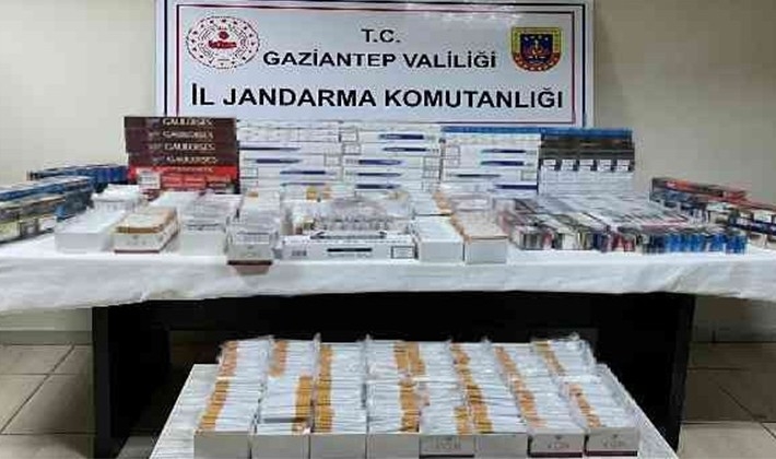 753 paket gümrük kaçağı sigara ele geçirildi