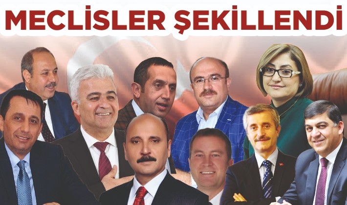 MECLİSLER ŞEKİLLLENDİ