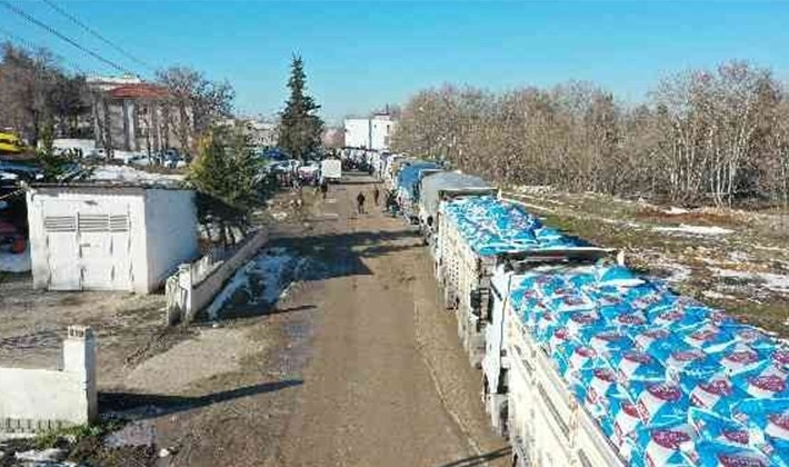 Şahinbey'den hayvan yetiştiricilerine 8 bin ton yem desteği