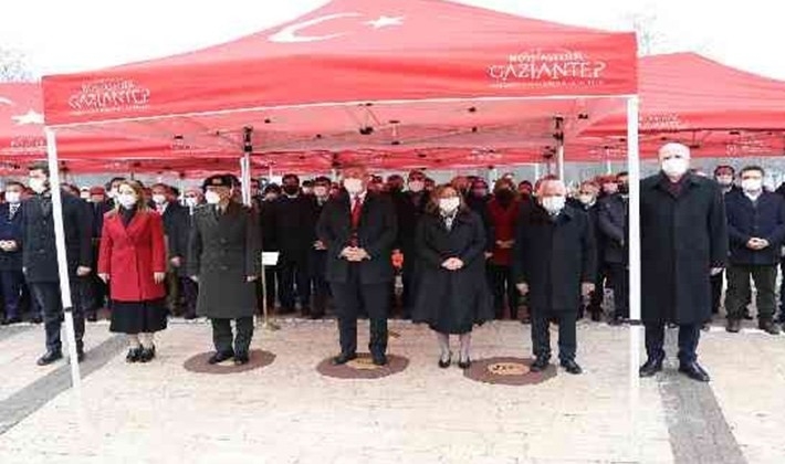 Gaziantep'e Gazi'lik unvanı verilişinin 101. yıl dönümü kutlandı