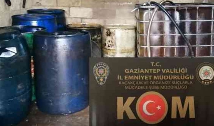 2 bin 500 litre kaçak akaryakıt ele geçirildi