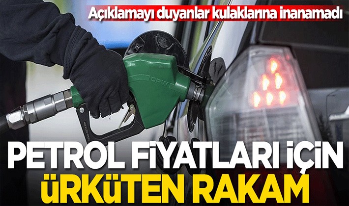 Petrol fiyatları için ürküten rakam